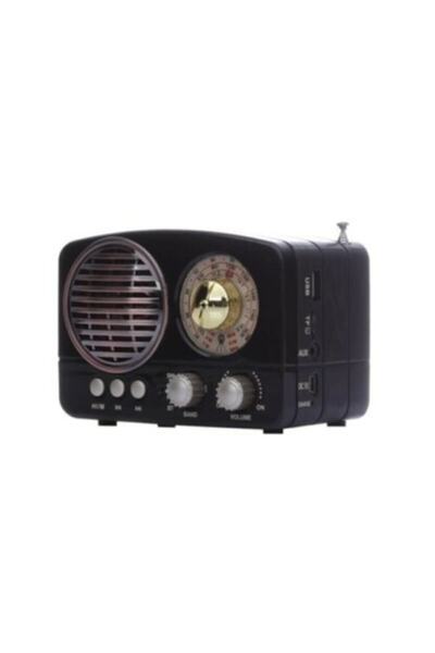 Tastech Nostaljik Fm Radyo Bluetooth Hoparlör Usb Retro Siyah M-161 Bt