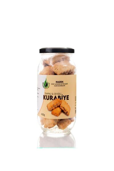 HAZEK KADIN KOOPERATİFİ Tereyağlı Tahinli Cevizli Kurabiye (475 GR)