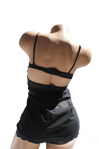 Öts Women's Leatherdetailed Фантастический Комплект Лingerie