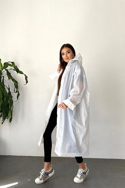 HEPİTOP Men's Women's Raincoat Unisex Quality Eva Fabric Raincoat