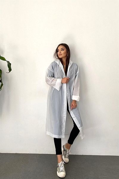HEPİTOP Men's Women's Raincoat Unisex Quality Eva Fabric Raincoat