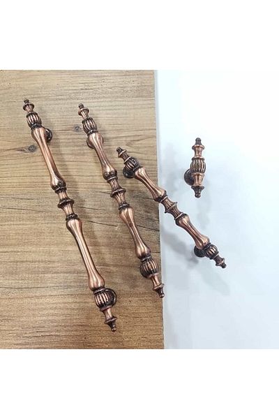 ARON Island Rustic Handle (ANTIQUE COPPER) TV Unit Nightstand Dresser Console Kitchen Cabinet Door Handle 160mm