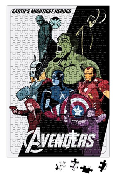 Baskı Dükkanı لعبة ألغاز أفنجرز 2 مكونة من 240 قطعة