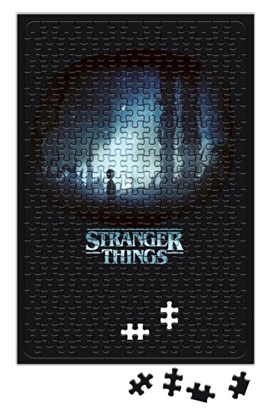 Baskı Dükkanı لغز غريب الأشياء السوداء 240 قطعة بانوراما