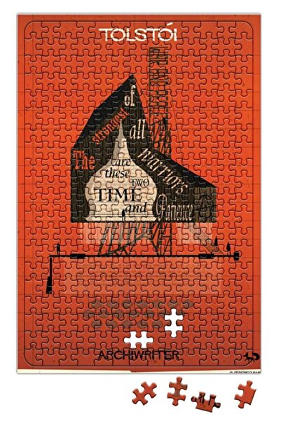 Baskı Dükkanı لغز تولستوي 240 قطعة اللغز