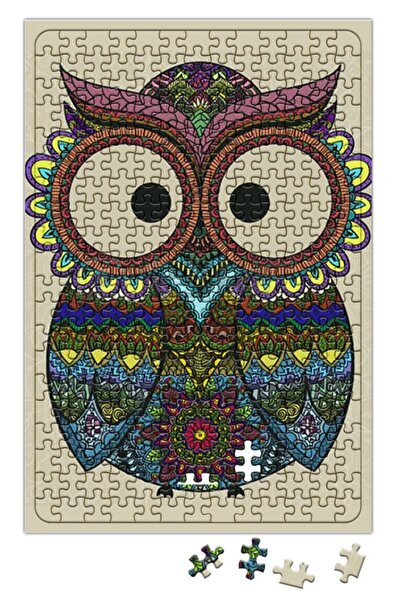 Baskı Dükkanı لغز البومة 240 قطعة بانوراما