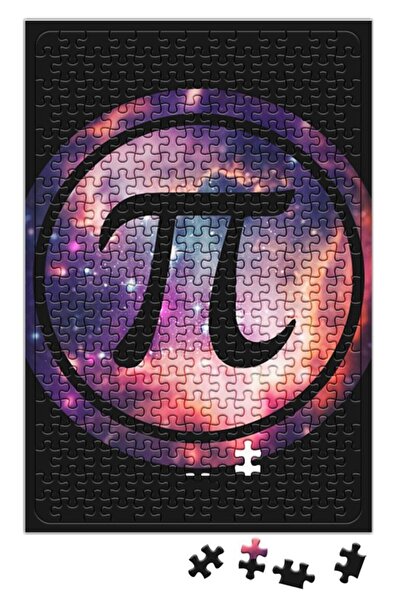 Baskı Dükkanı Uzay Pi Sayısı Puzzle 240 Parça Yapboz