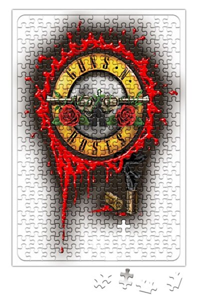 Baskı Dükkanı لغز البنادق والورود 240 قطعة بانوراما