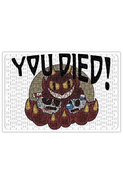 Baskı Dükkanı Cuphead 02 Puzzle 240 Piece Jigsaw