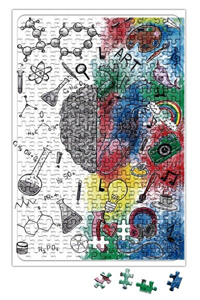 Baskı Dükkanı لغز Razao E Emoçao مكون من 240 قطعة