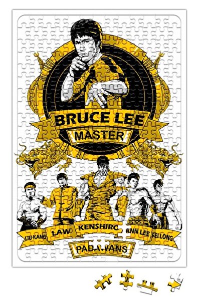 Baskı Dükkanı بروس لي إي باداوانز أحجية الصور المقطوعة 240 قطعة