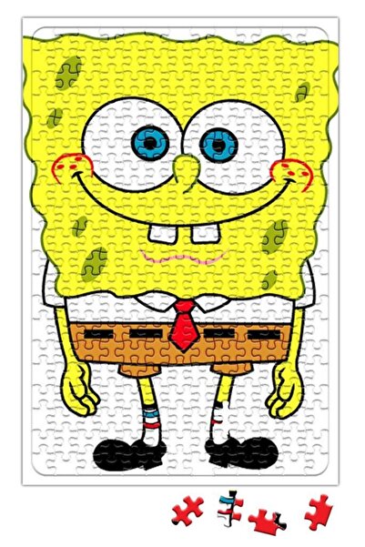Baskı Dükkanı Sünger Bob Puzzle 240 Parça Yapboz
