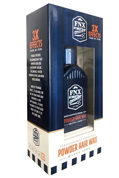 Fnx Barber Fonex Toz Wax Şekillendirici Pudra Wax 20gr