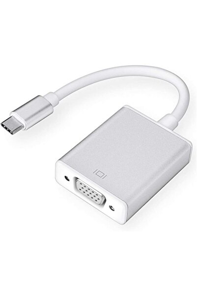 ROGGER Type-c' Den Vga Full Hd Dönüştürücü Adaptör (alüminyum Kasa)