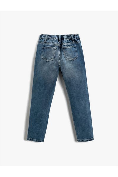 Koton Destroyed Boyfriend Jeans Cotton