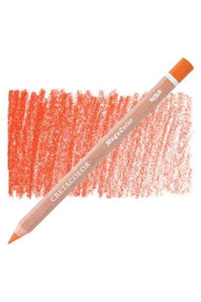 CretaColor Megacolor Kalın Kuru Boya Kalemi Orange 29111