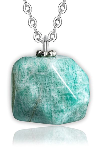 Tesbih Atölyesi Certified Raw Unprocessed Natural Aquamarine Stone Necklace