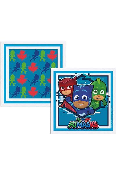 BalonEvi Χάρτινο χαρτοπετσέτα Pj Mask Pijamaskeliler 16 τμχ