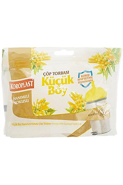 Koroplast 1 Pack Small Size Honeysuckle Scented Garbage Bag