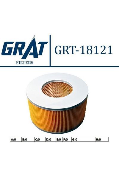 GRAT 18121 Air Filter Hilux 98-00 2wd Ln145