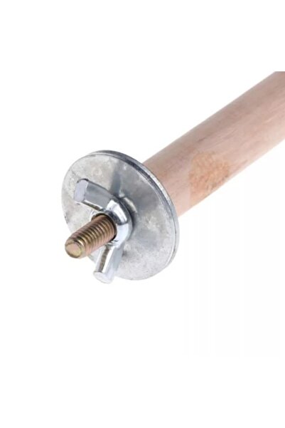 UniqBirdToys 2 Adet Ahşap Kuş Tüneği 30 Cm