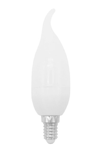 Key-217s 7w E14 560 Lumen Kıvrık Mum Amp Sarı