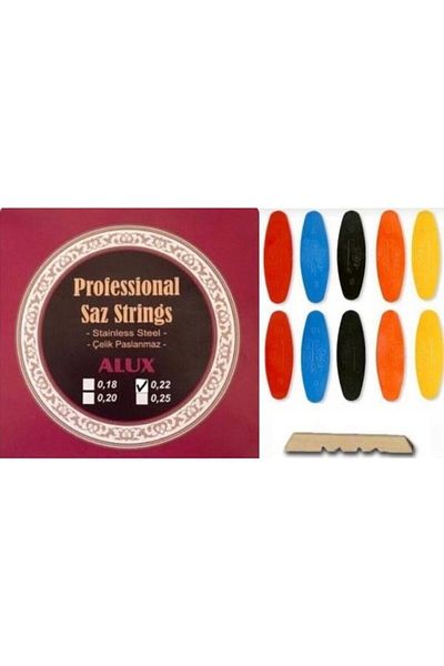 Alux 0.22 Stainless Steel Divan Tying Tool Wire + Professional Number Spring Set + Threshold