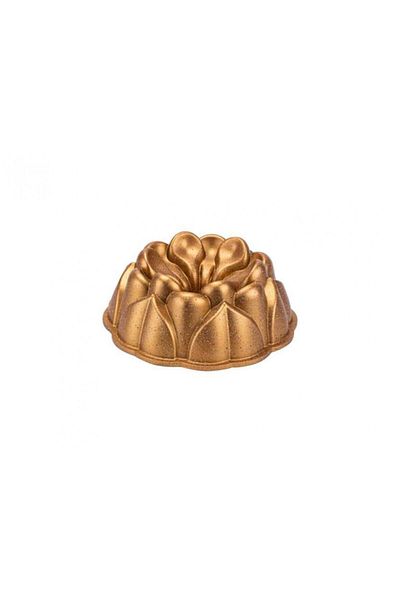 Taç Nilüfer Granite Casting Cake Mold Gold