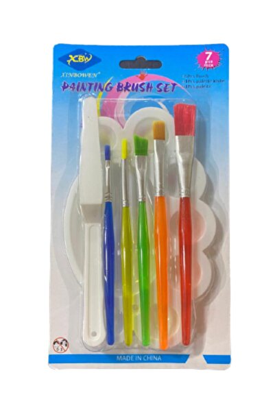 PASTRY PLANET طقم لوحة طلاء وملعقة بلاستيكية