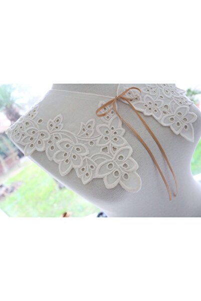 SHERLOCK HOME Vintage Seyyar Yaka( Krem-bej Renk)