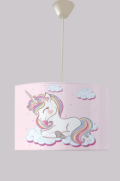 Bebaks Unicorn Baby and Child Chandelier