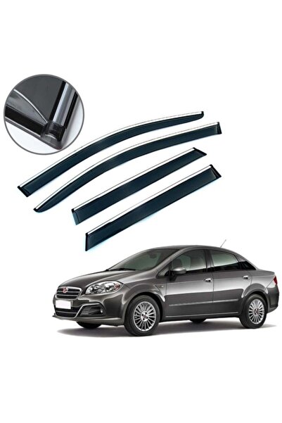 Carmind Fiat Linea Krom Çıtalı Cam Rüzgarlığı 2007 Sonrası