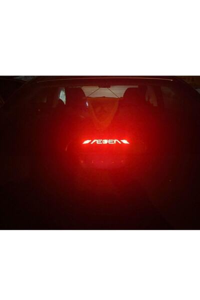 Carmind Fiat Egea Sedan Karbon Arka Fren Stop Lambası Sticker