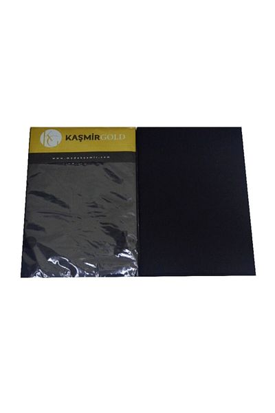 Kaşmir Imported Fabric Plain Writing 100 Cm Black