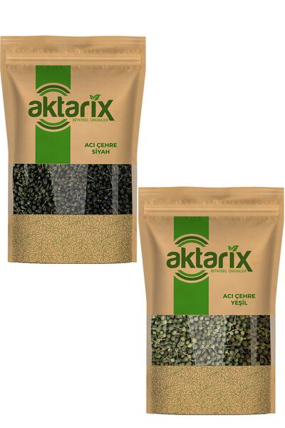aktarix 50 Gr Siyah + 50 Gr Yeşil Acı Çehre
