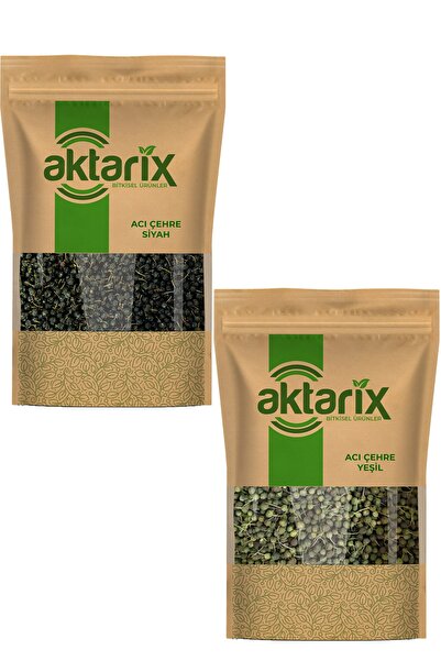 aktarix 100 Gr Siyah + 100 Gr Yeşil Acı Çehre