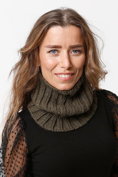 Vemod Pipe Neck Collar - Khaki