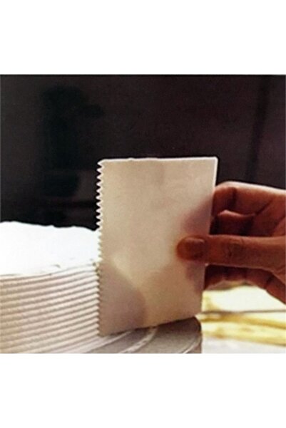 FırsatYeri Hamur Kesme Bölme Kazıma Pasta Dekorasyon Spatula Seti 3 Parça Mut...