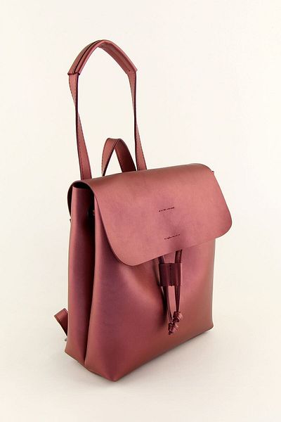 HNB Women's Burgundy Soft Cut Casual Backpack