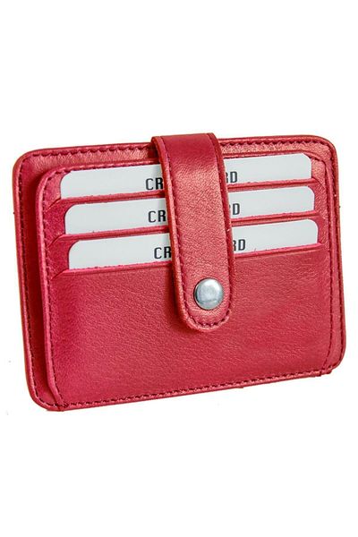 Lederax Ldh10c Genuine Leather Card Holder Wallet 10 Compartments