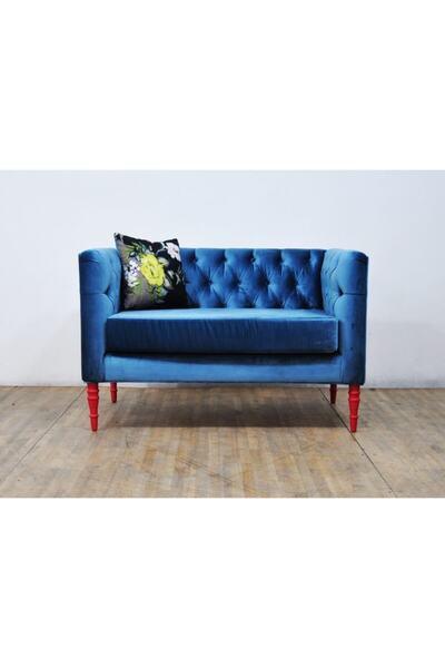 Name Design Studio Loveseat - Mavi Aşk