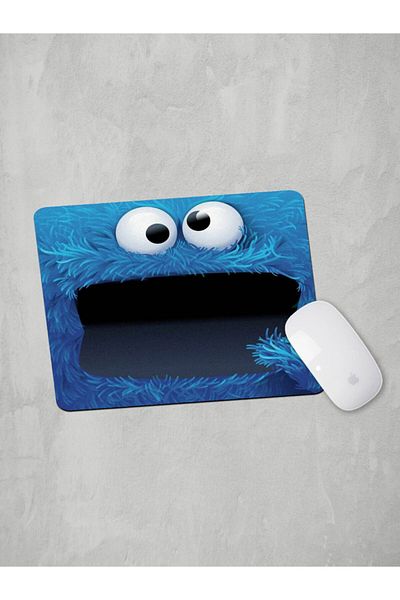Panorama Ajans Подложка за мишка Cookie Monster Sesame Street Nostalgia Ninety's Generation