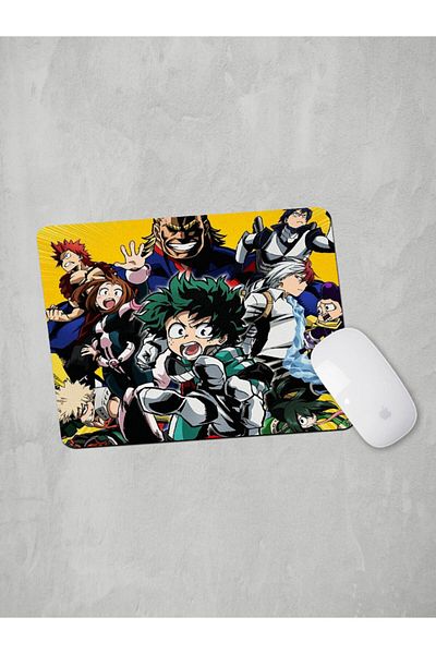 Panorama Ajans My Hero Academia Characters Cartoon Anime Mouse Pad