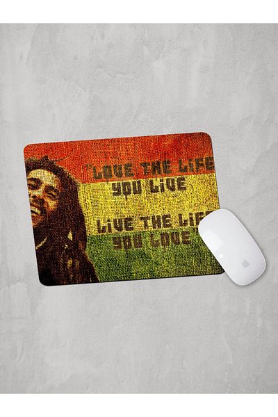 Panorama Ajans Bob Marley Reggae Music Life Mouse Pad