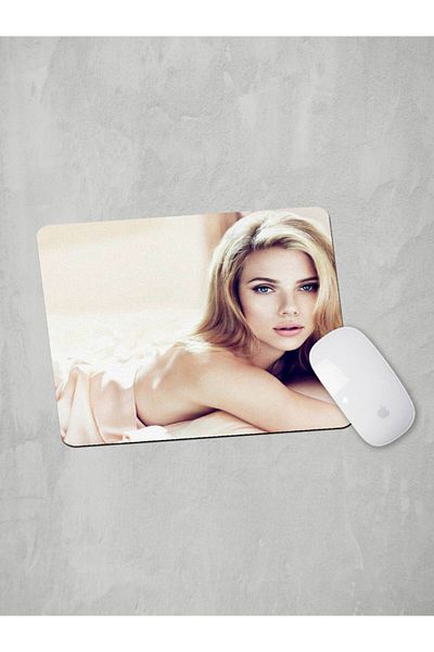 Panorama Ajans Scarlett Johansson Women's Mouse Pad