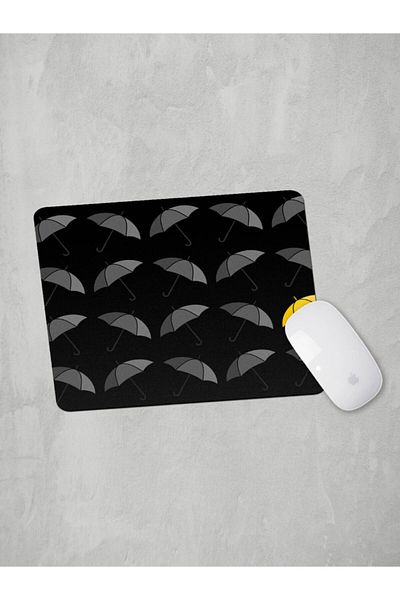 Panorama Ajans Подложка за мишка Hmym „Как се запознах с майка ви“ Sarı Şemsiye Umbrella Yellow