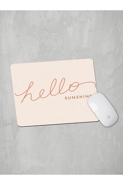 Panorama Ajans Hello Sunshine Hello Sunshine Pastel Cute Dessert Design Mouse Pad