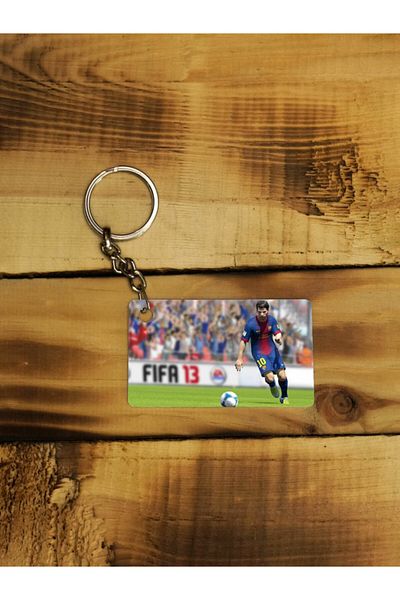 Panorama Ajans Fifa 13 Gamer Ps3 Playstation - Barcelona Thin Metal Keychain