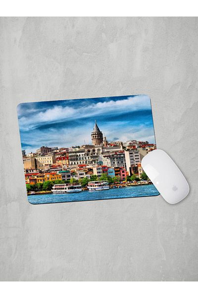 Panorama Ajans Τουρκία Ισταμπούλο Landscape Galata Tower Mouse Pad