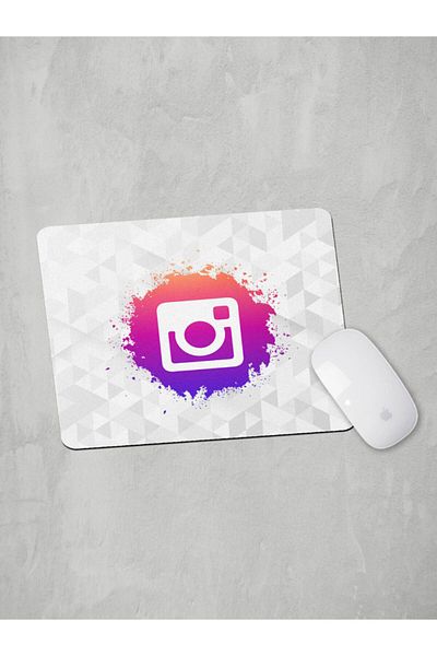 Panorama Ajans Подарък за инфлуенсър с лого на Instagram, стикер за мишка